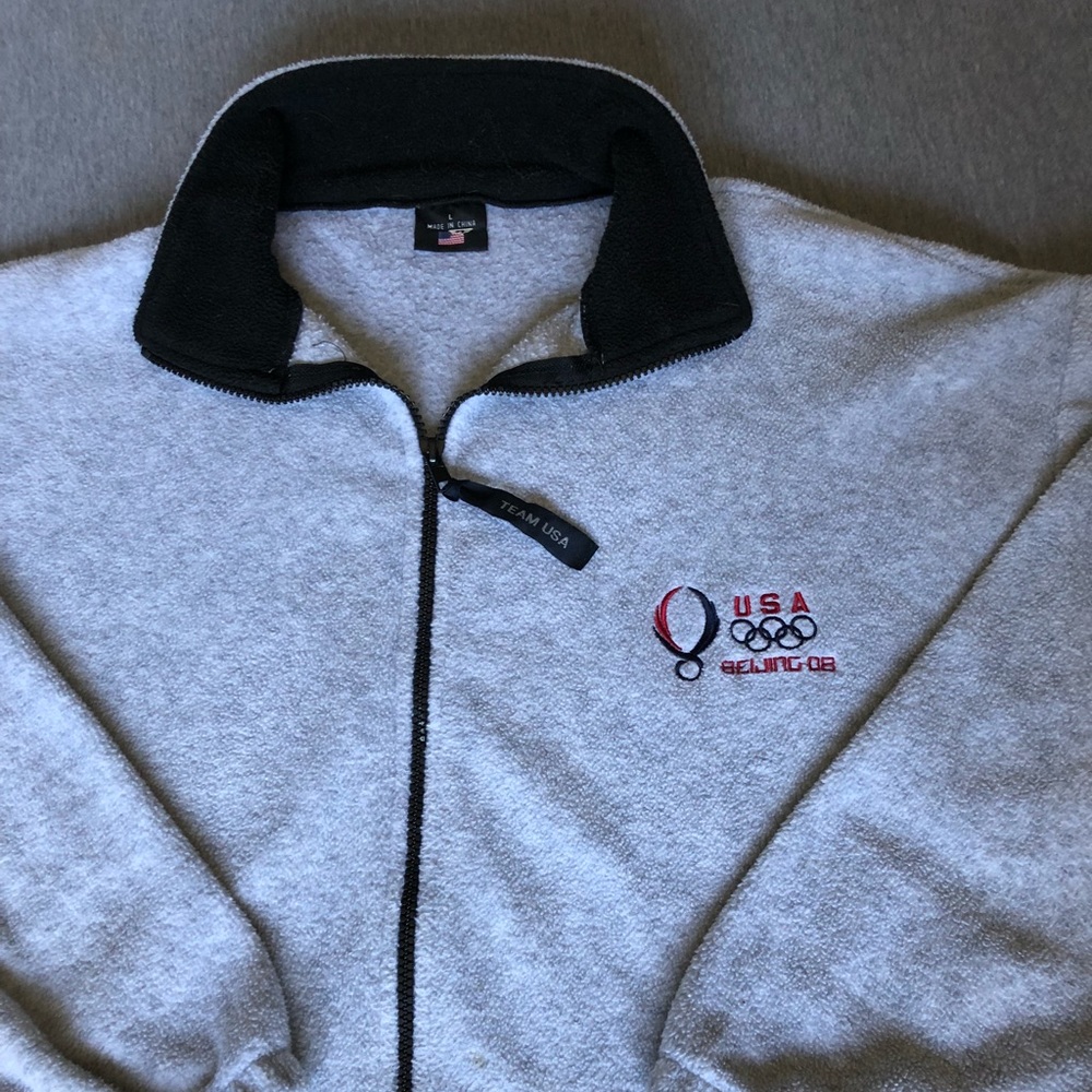 Team USA Olympic Full zip Sweater